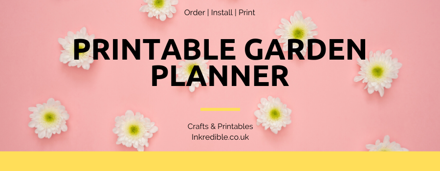 Printable Garden Planner